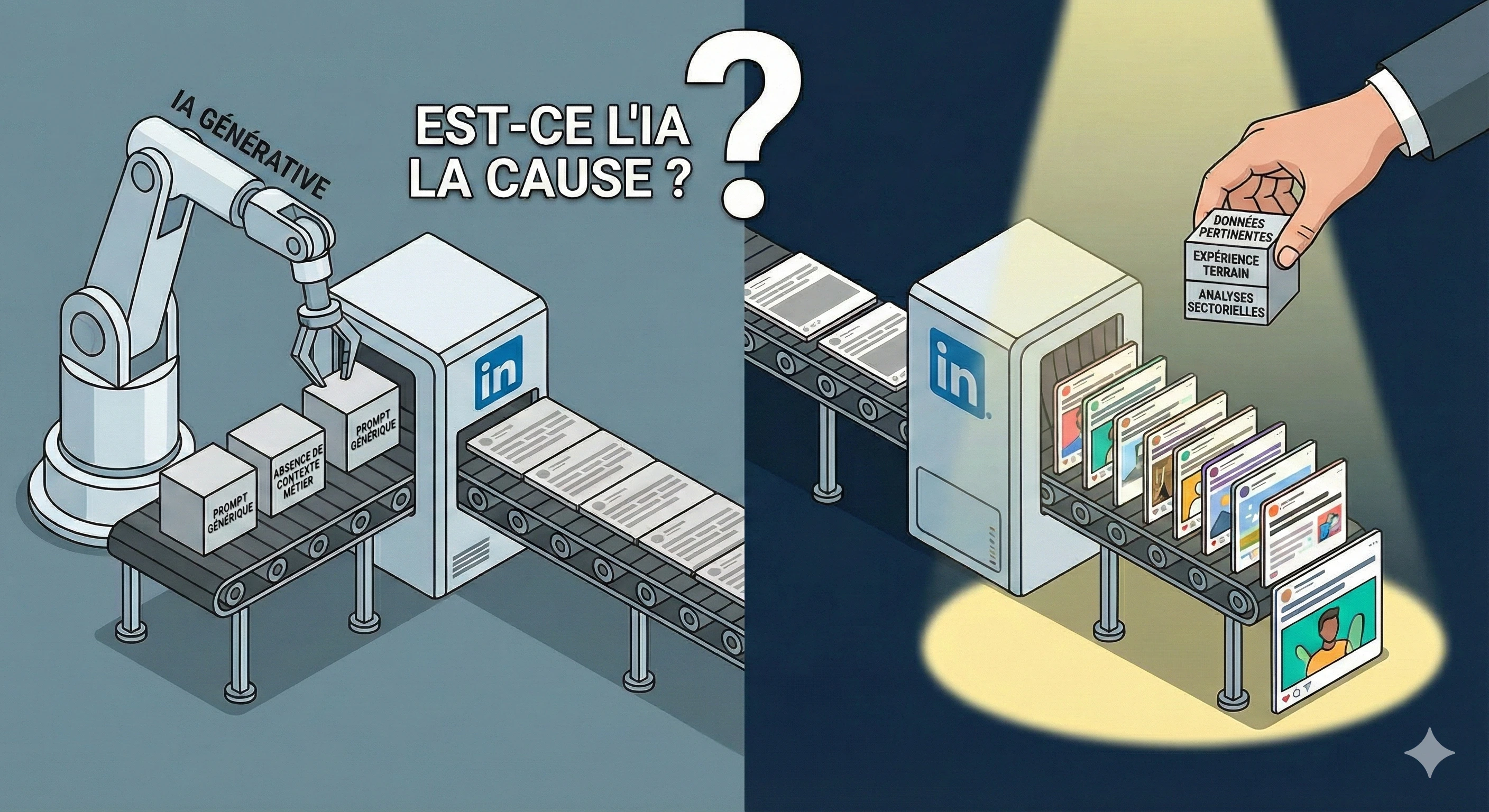 Les contenus générés par IA manquent souvent de personnalité. Voici pourquoi et comment éviter cet effet.